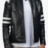 Brad Pitt Fight Club Leather Jacket-LEE-Leather-Jackets-001