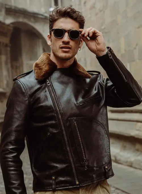 Men-Rodio-Fur-Collar-Black-Biker-Leather-Jacket-LEE-Leather-Jackets-004