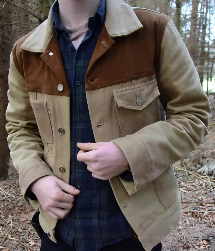 Rick Grimes Brown Jacket Front
