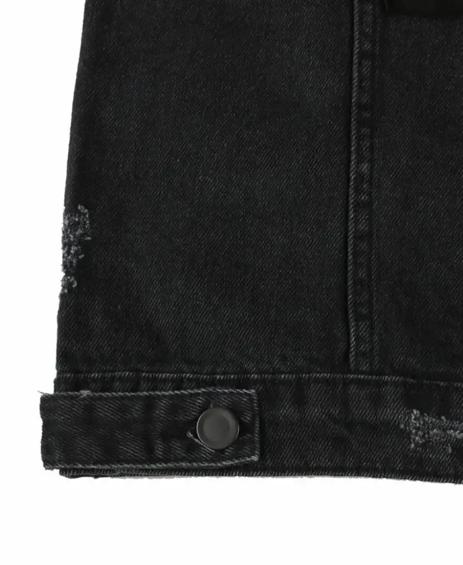 Stranger-Things-Eddie-Munson-Black-Denim-Vest-LEE-Leather-Jackets-005