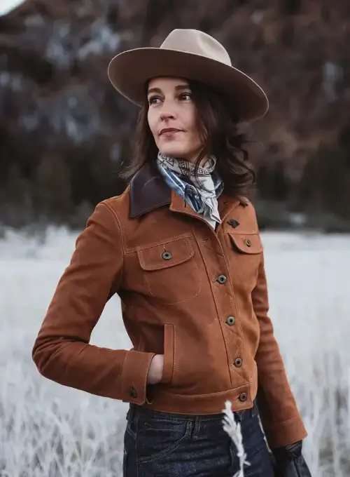 Womens-Western-Leather-Jacket-Lifestyle-001