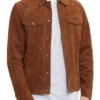 X-Men Suede Wolverine Leather Jacket - Lee Leather Jackets-001