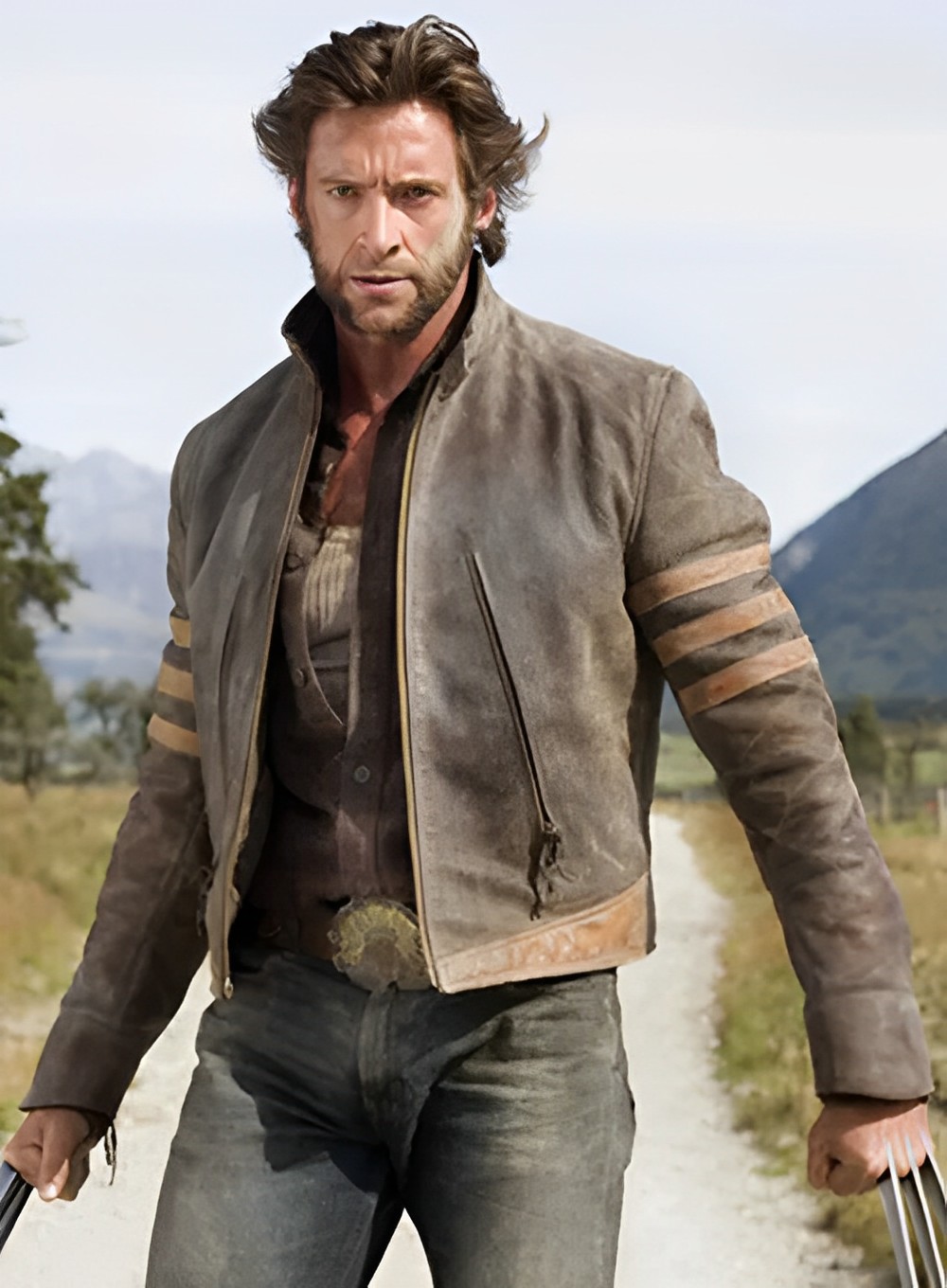X-Men-Origins-Wolverine-Brown-Leather-Jacket-LEE-Leather-Jackets