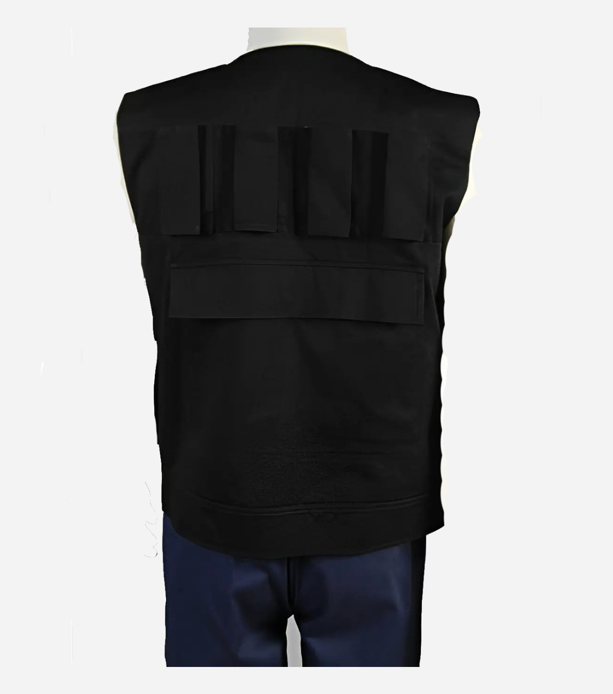 Han-SOLO-Black-Cotton-Vest-LEE-Leather-Jackets-002