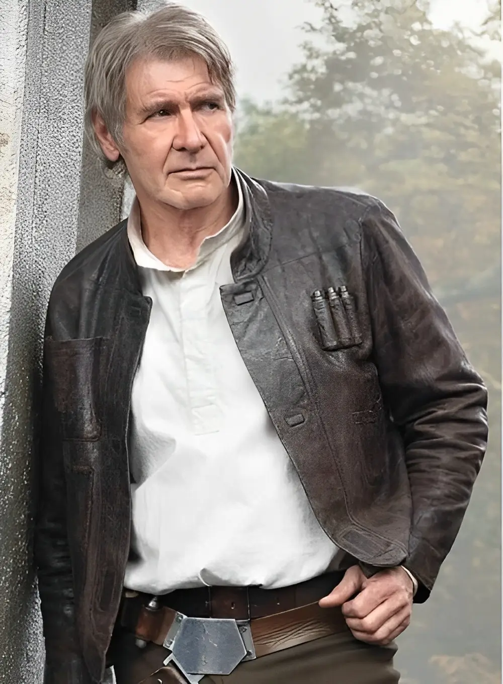 Han SOLO Jacket Force Awakens-LEE-Leather-Jackets