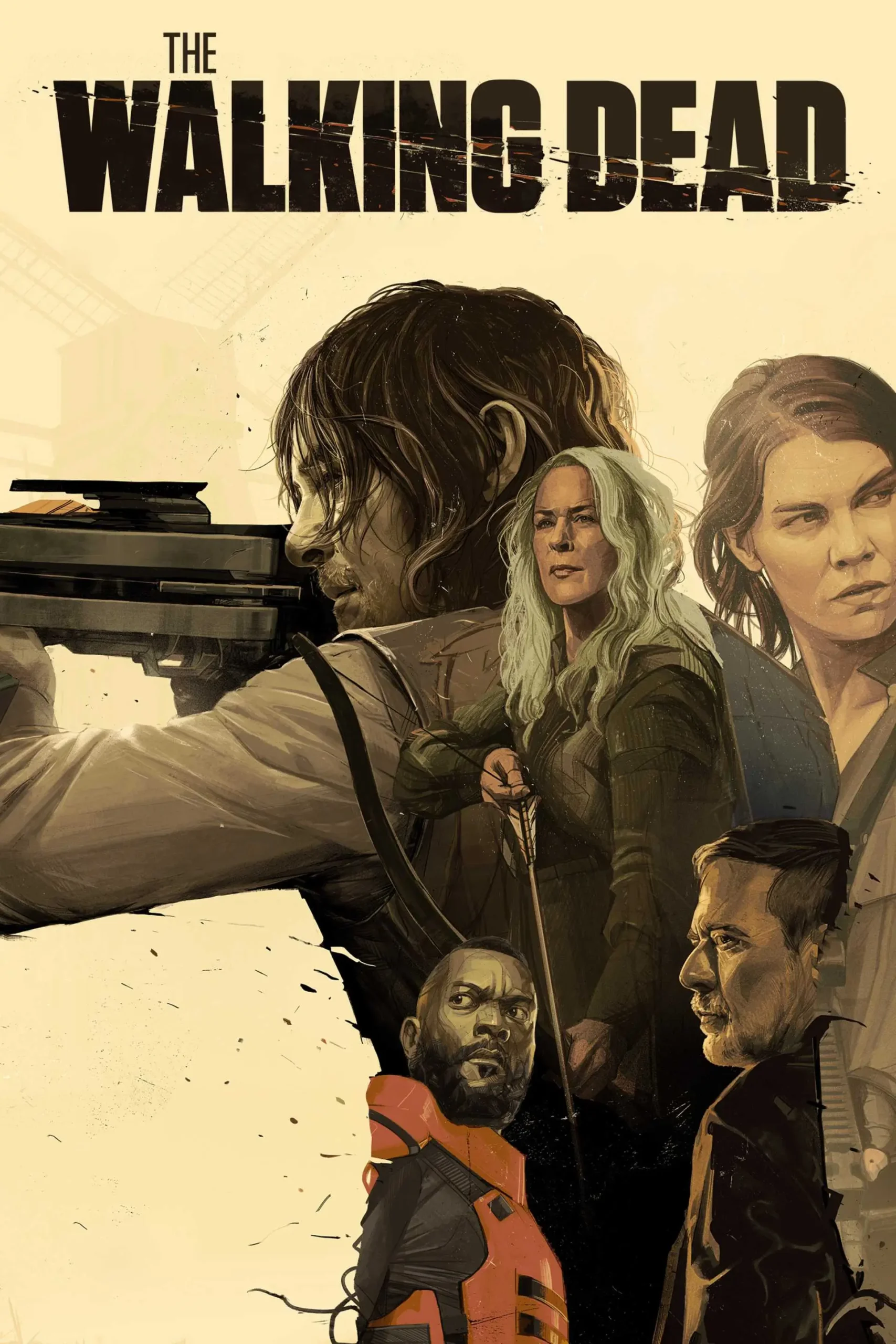 The Walking Dead Poster LEE-Leather-Jackets