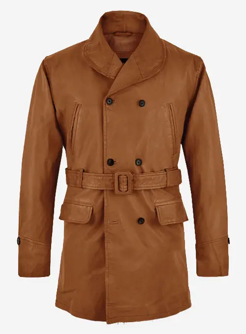 Brad-Pitt-Brown-Trench-Coat-LEE-Leather-Jackets-003