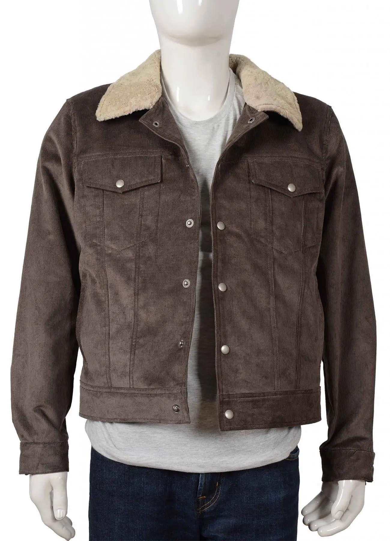 John-Dutton Brown-Corduroy-Jacket