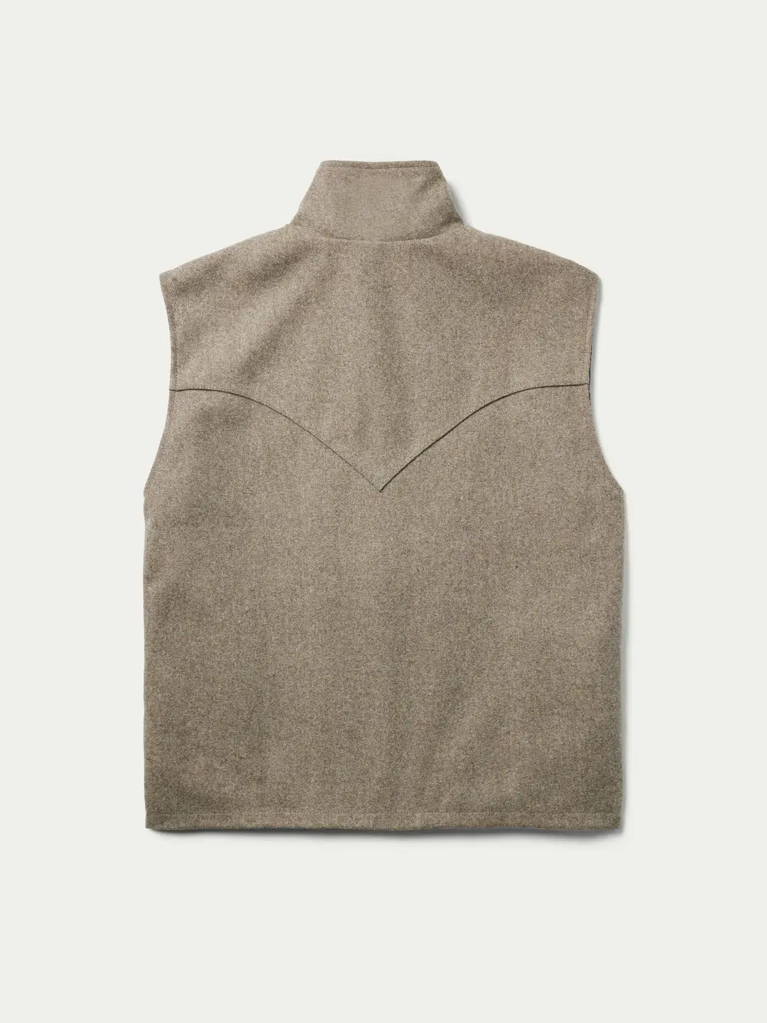 Men's Classic Wool Cowboy Western Vest
