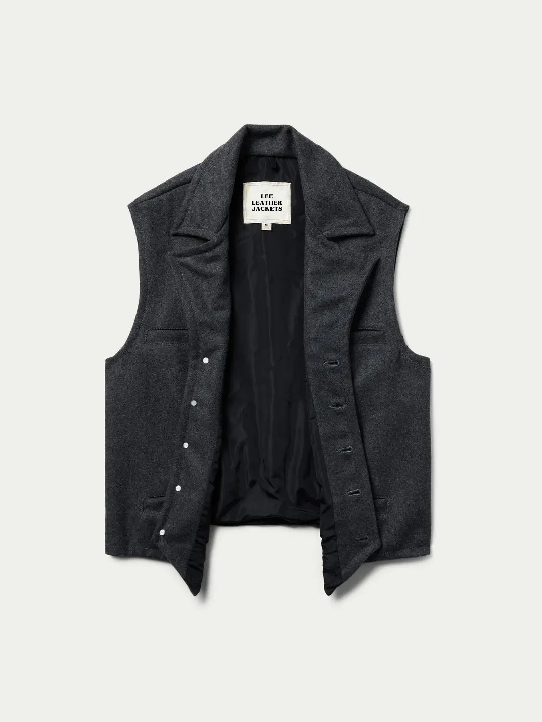 Men's Wool Cowboy Western Vest