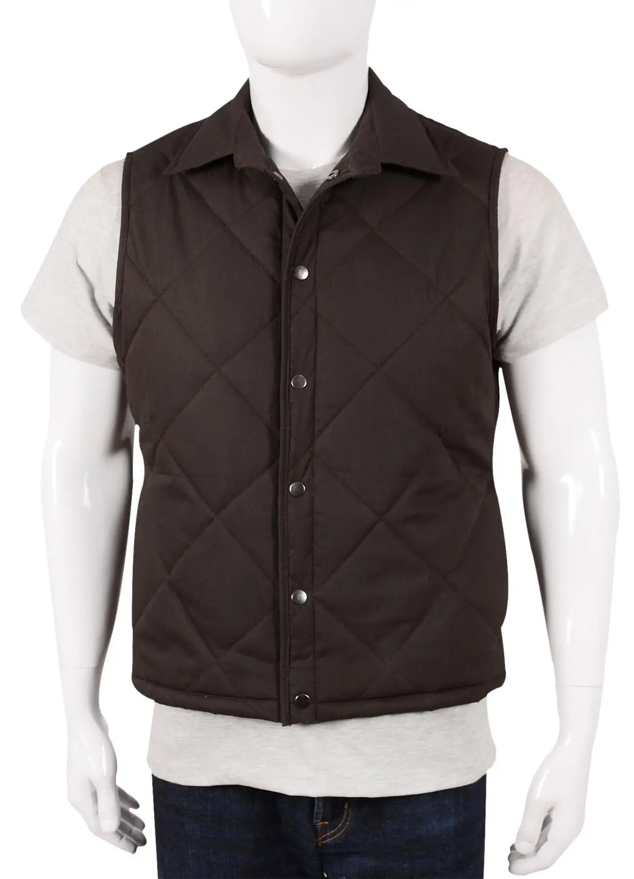 YELLOWSTONE-JOHN-DUTTON-Quilted VEST