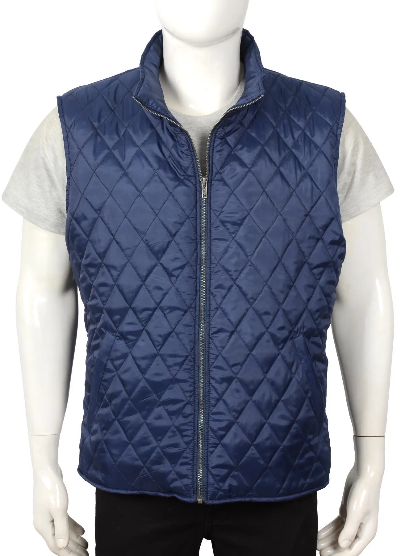 Yellowstone-John-Dutton-blue-quilted-vest