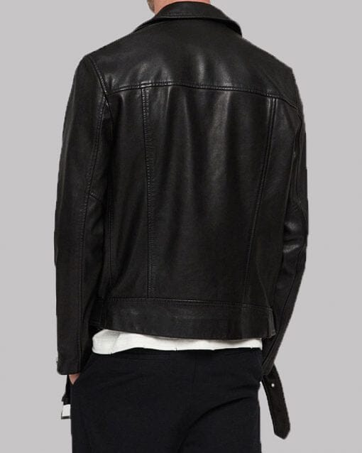 Men's-Arrow-Black-Biker-Jacket
