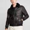 Men's-Lambskin-Shearling-Leather-Jacket