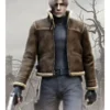 Resident Evil 4 Leon Kennedy Shearling Jacket