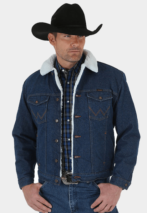 Sherpa-Lined-Denim-Western-Jacket-Front-Lee-Leather-Jackets