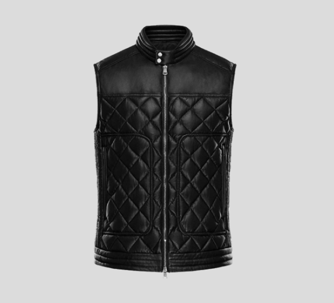 Mens-Black-Quilted-Leather-Vest-001-Lee-Leather-Jacket