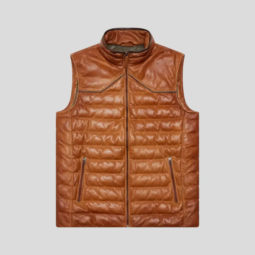 Mens-Brown-Quilted-Leather-Vest-002-Lee-Leather-Jacket