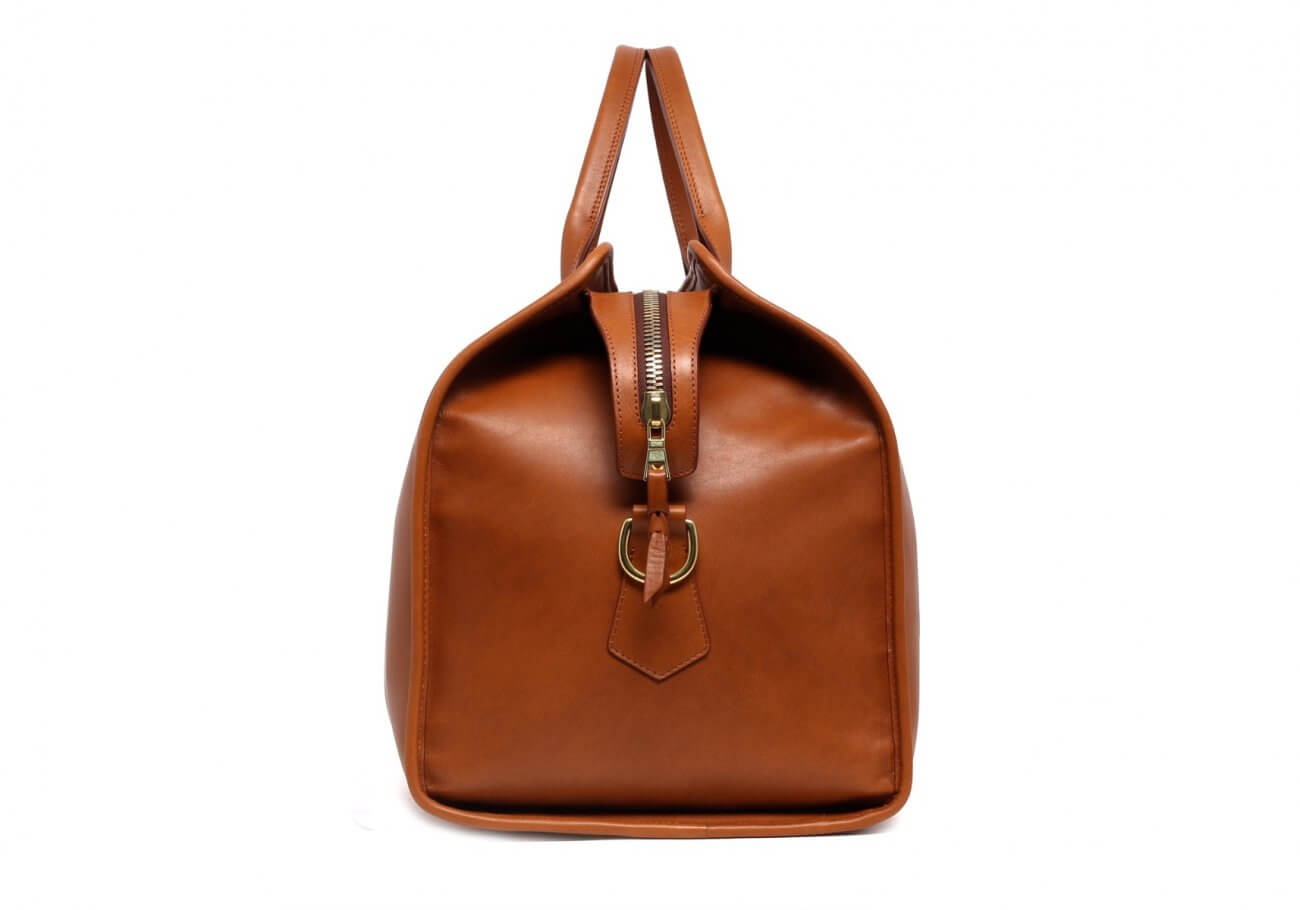 mens-leather-duffle-bag-cognac-leather-side