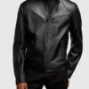 Mens-Cafe-Leather-Black-Jacket-Front-Lee-Leather-Jackets