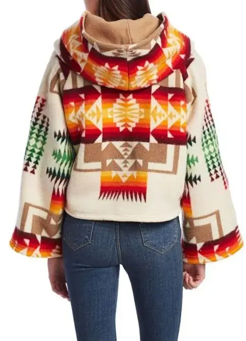 Beth-Dutton-Printed-Cropped-Cloak-Lee-Leather-Jackets-Back