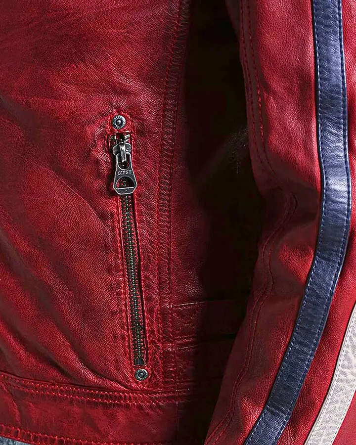 Mens-Red-Cafe-Racer-Leather-Jacket-SleevesLee-Leather-Jackets