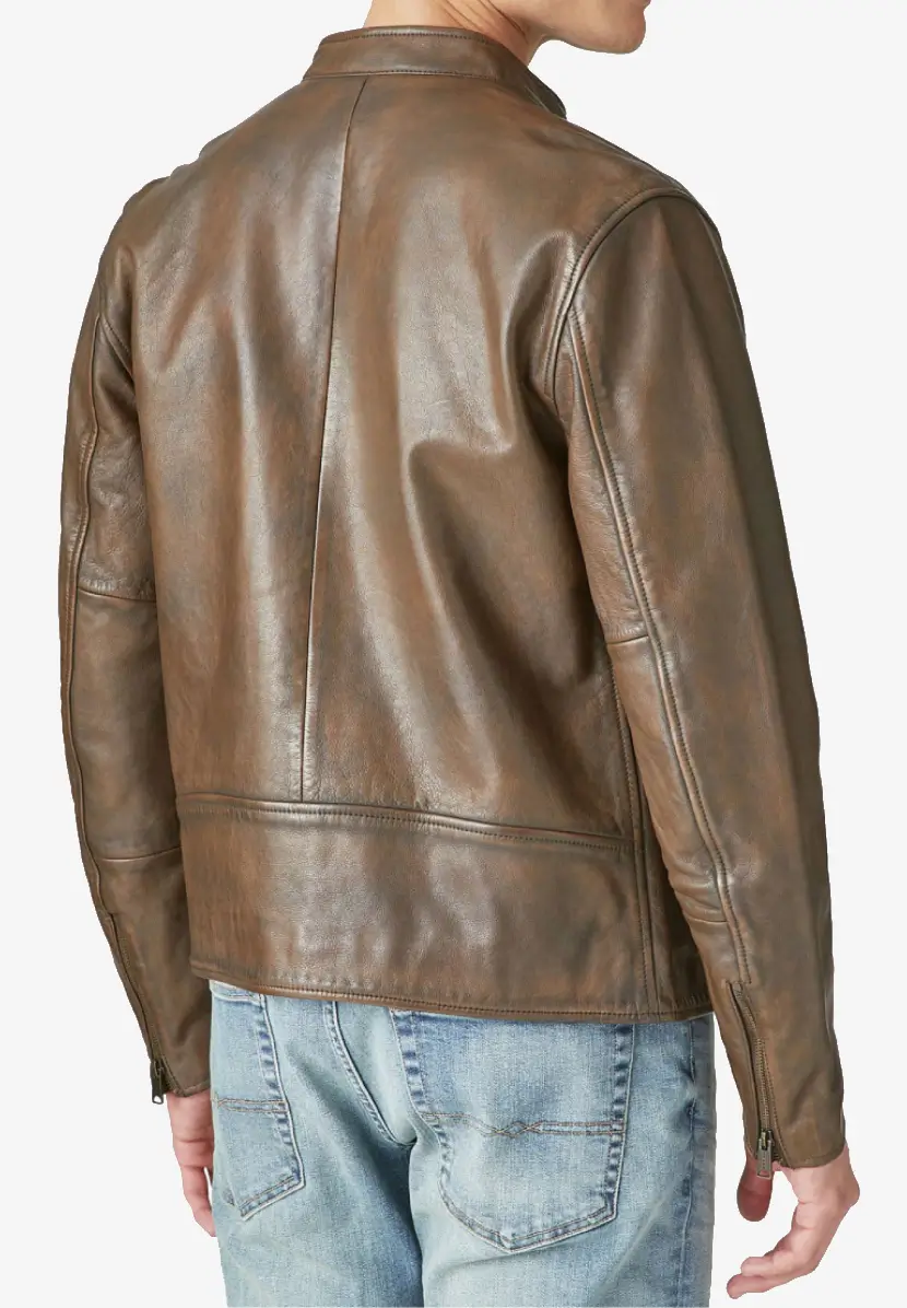 Mens-Brown-Cafe-Racer-Leather-Jacket-Back-Lee-Leather-Jackets