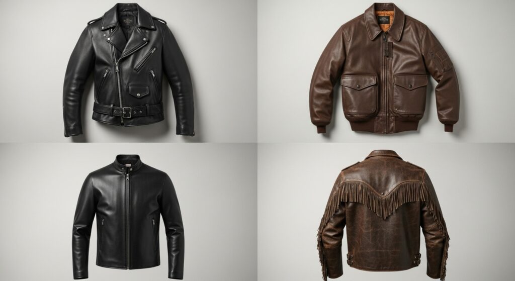 Classic American Leather Jacket