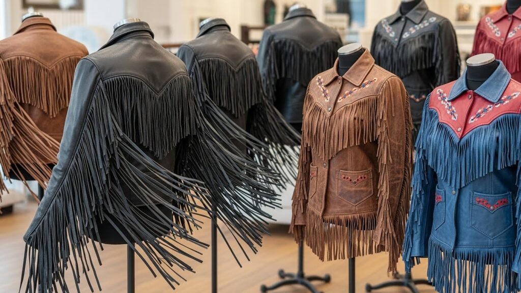 Leather Fringe Jackets